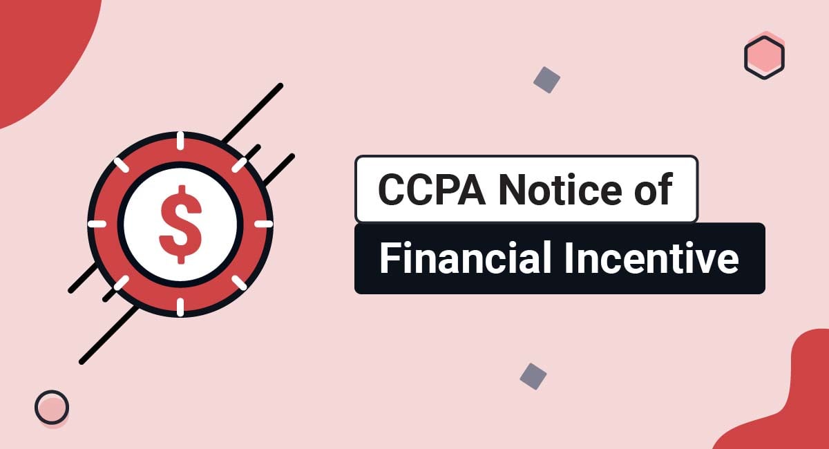 CCPA Notice of Financial Incentive