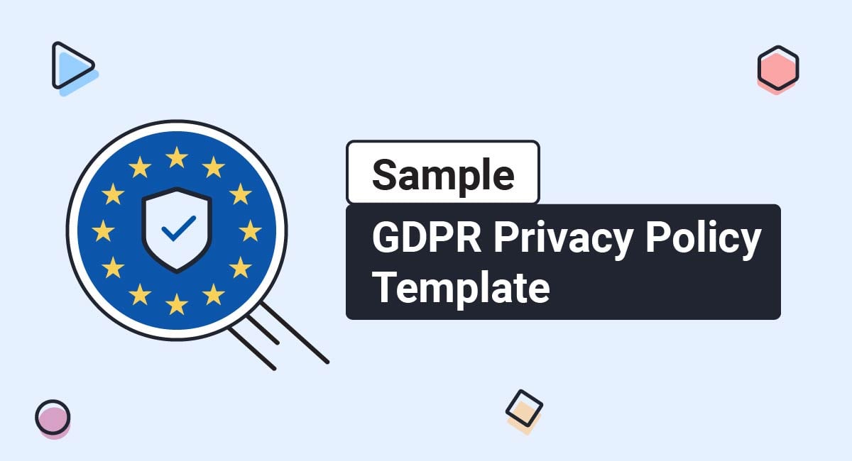 Sample GDPR Privacy Policy Template