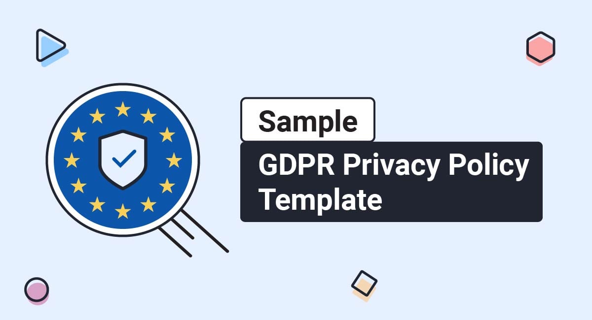 GDPR Privacy Policy Template