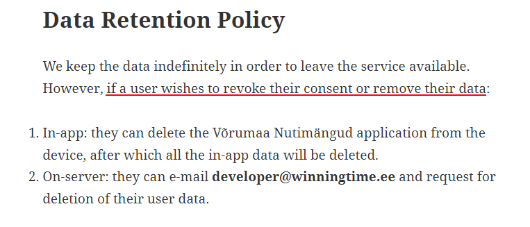 Privacy Policy for iOS Apps - Free Privacy Policy
