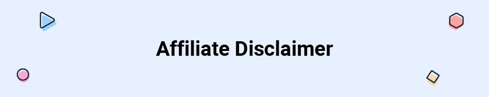 Affiliate Disclaimer