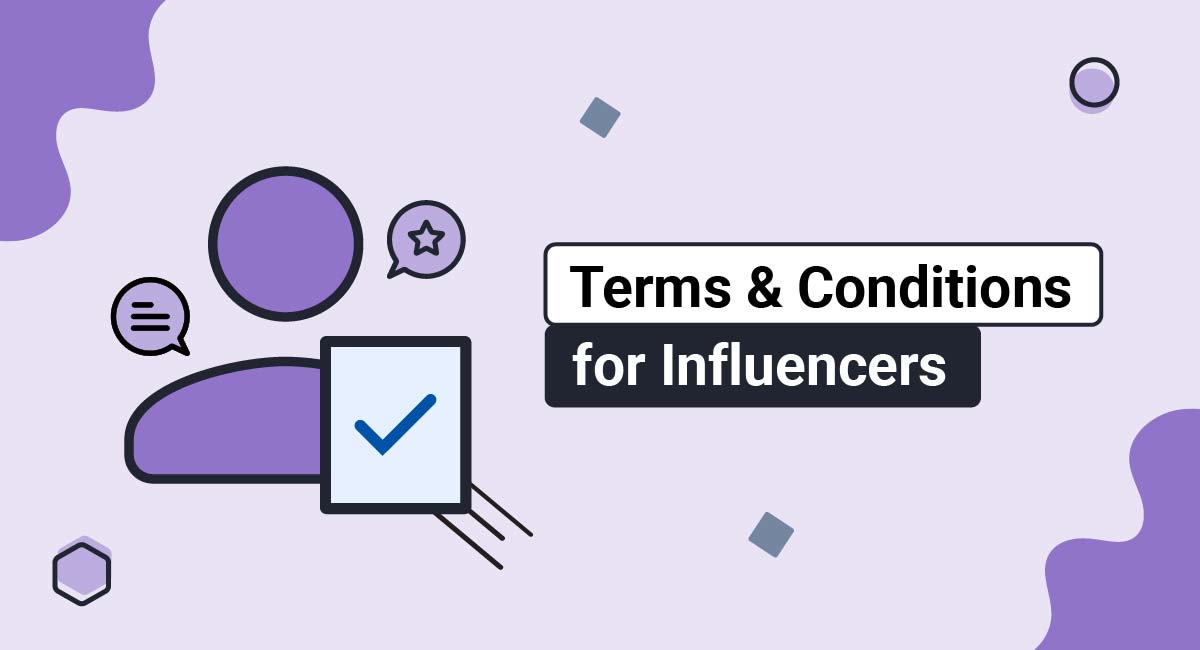 Terms and Conditions for Influencers