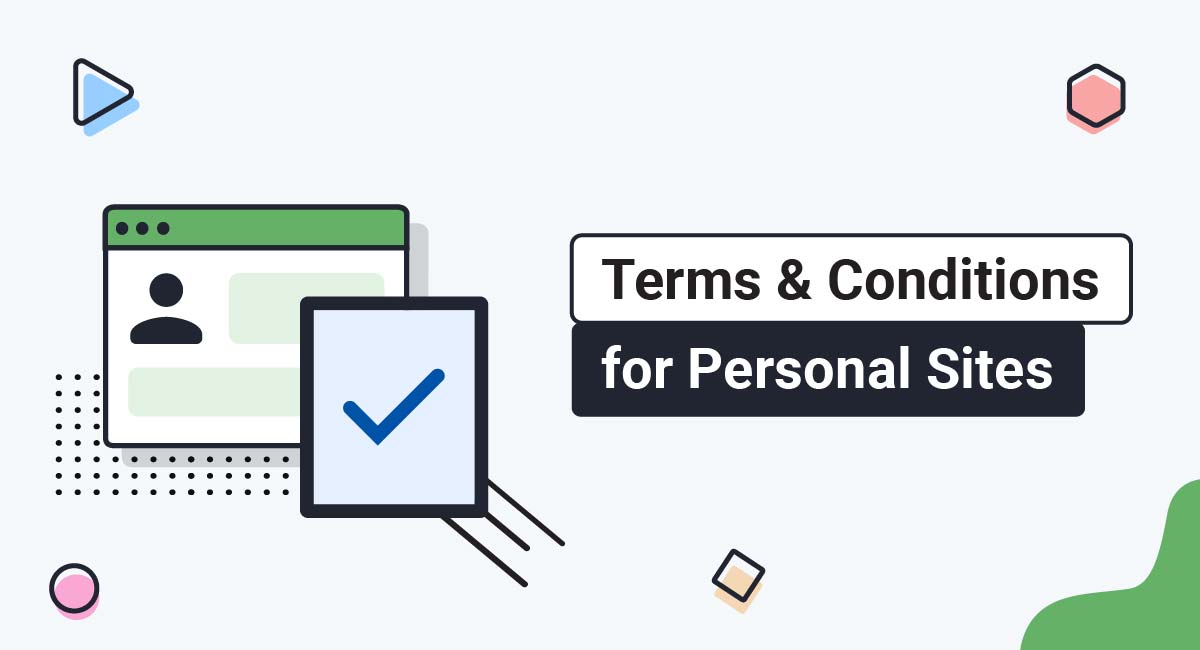 Terms and Conditions for Personal Sites