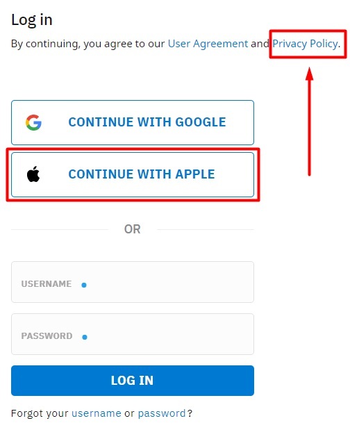 Privacy Policy for Social Login (Sign In With) - TermsFeed