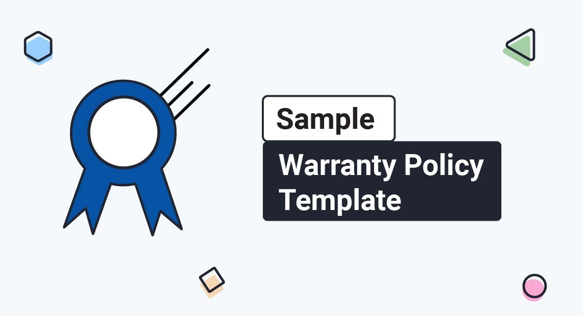 Sample Warranty Policy Template
