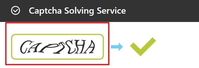 2Captcha Captcha Solving Service example screenshot