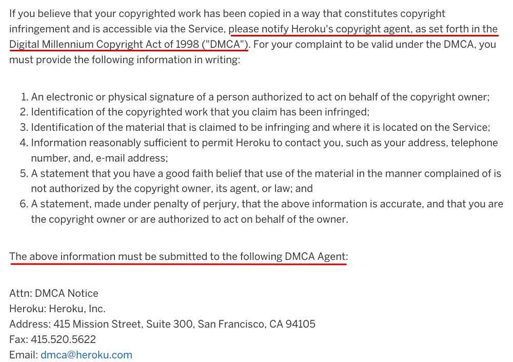 Section 512 of Title 17: Resources on Online Service Provider Safe Harbors  and Notice-and-Takedown System