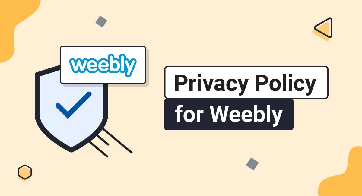 Privacy Policy for Weebly