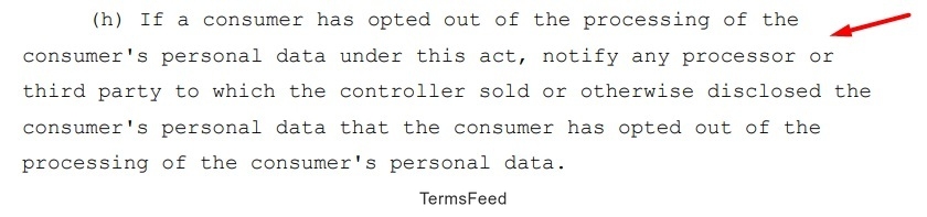 Michigan PDPA Section 7 h: What to include in a Privacy Policy