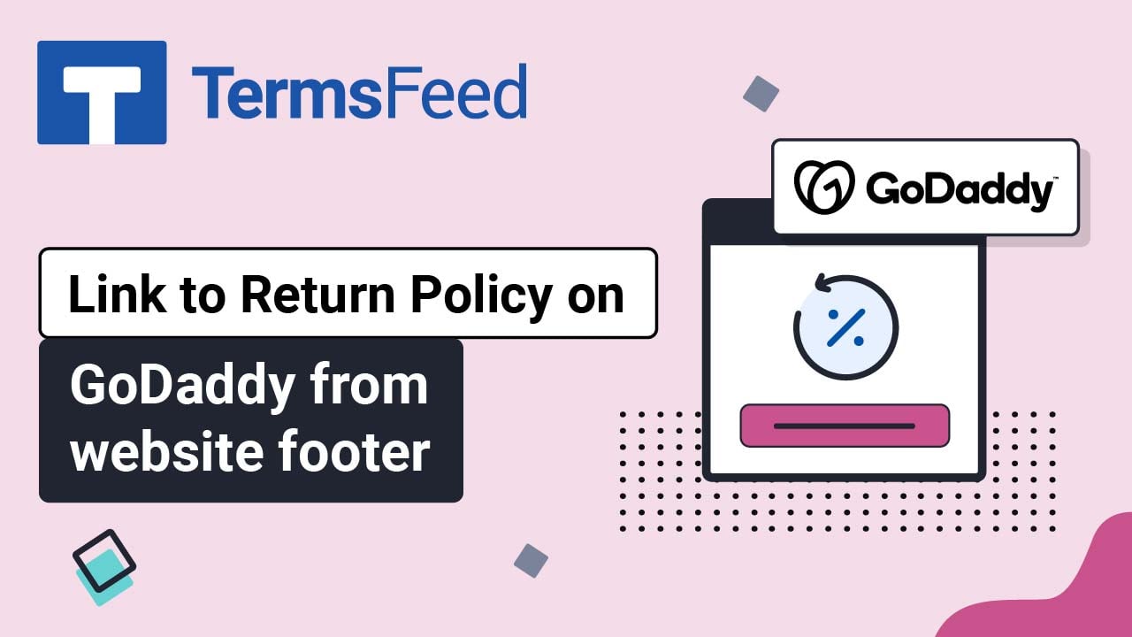 How to Link to Return and Refund Policy from GoDaddy Website Footer