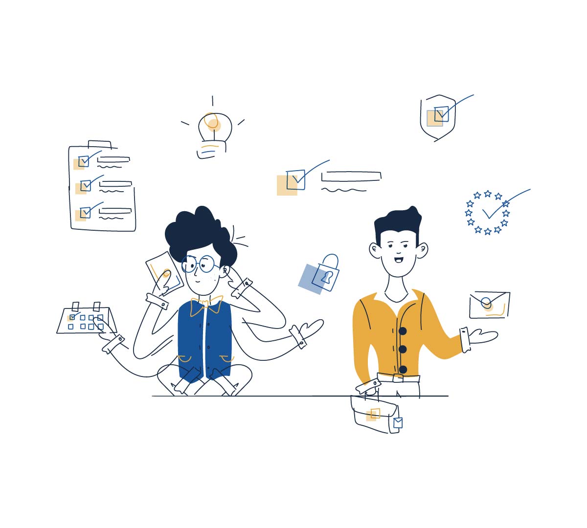 Illustration: GDPR Data Protection Officer and GDPR EU Representative