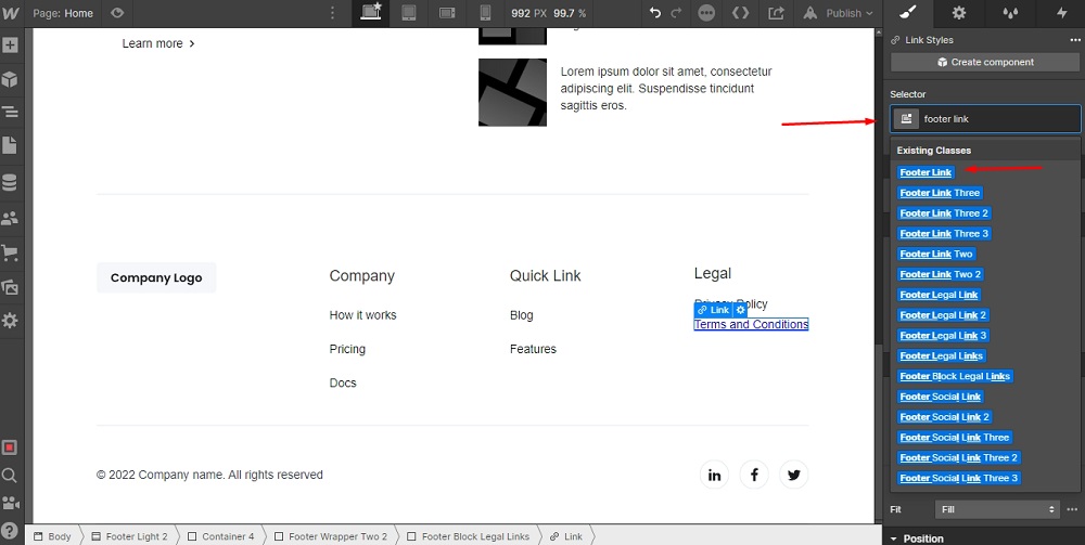 How to Add a Terms and Conditions URL on a Webflow Website - TermsFeed
