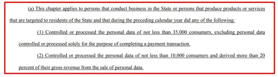 Delaware DPDPA: Who the law applies to