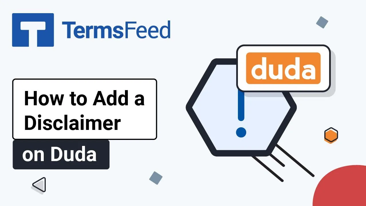 How to Add a Disclaimer Page on Duda
