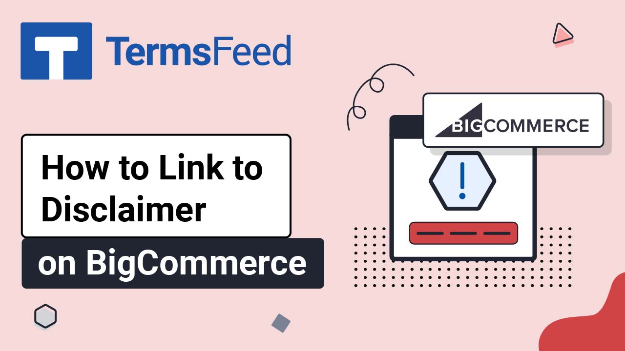 How to Link to Disclaimer on BigCommerce