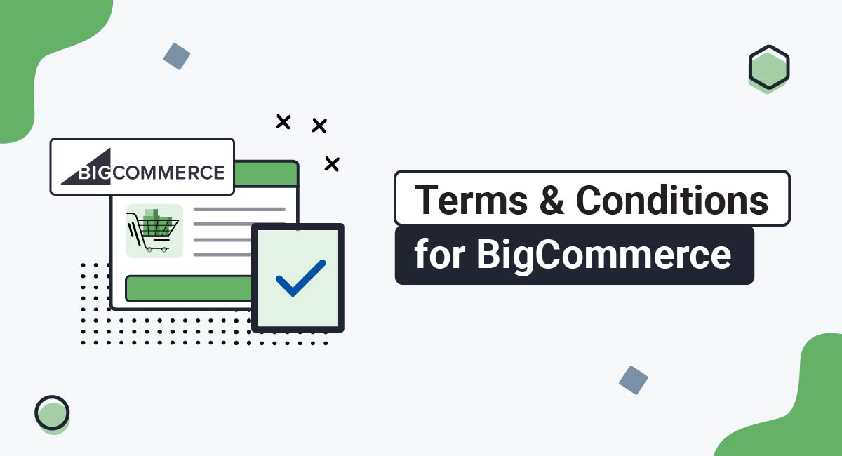 Terms and Conditions for BigCommerce
