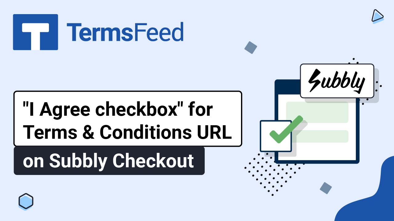 How to Add an I Agree checkbox and Terms and Conditions URL on Subbly Checkout