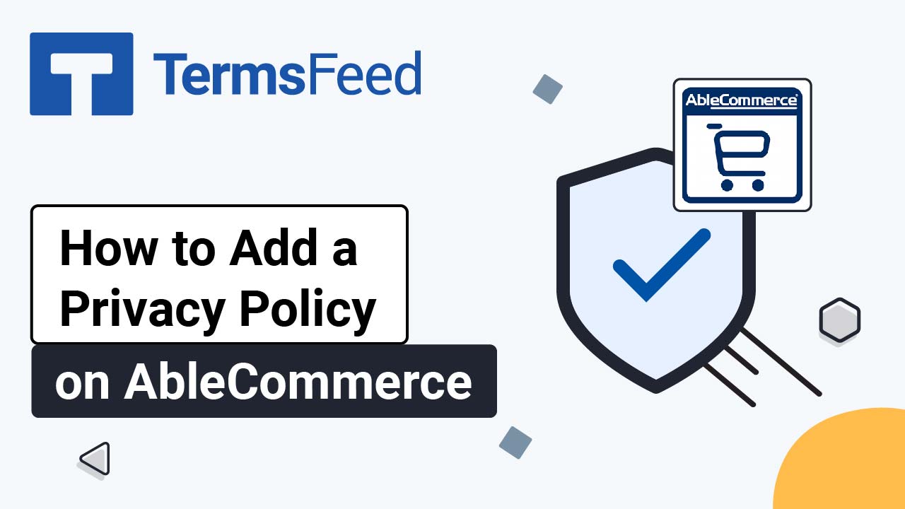 How to Add a Privacy Policy Page on AbleCommerce