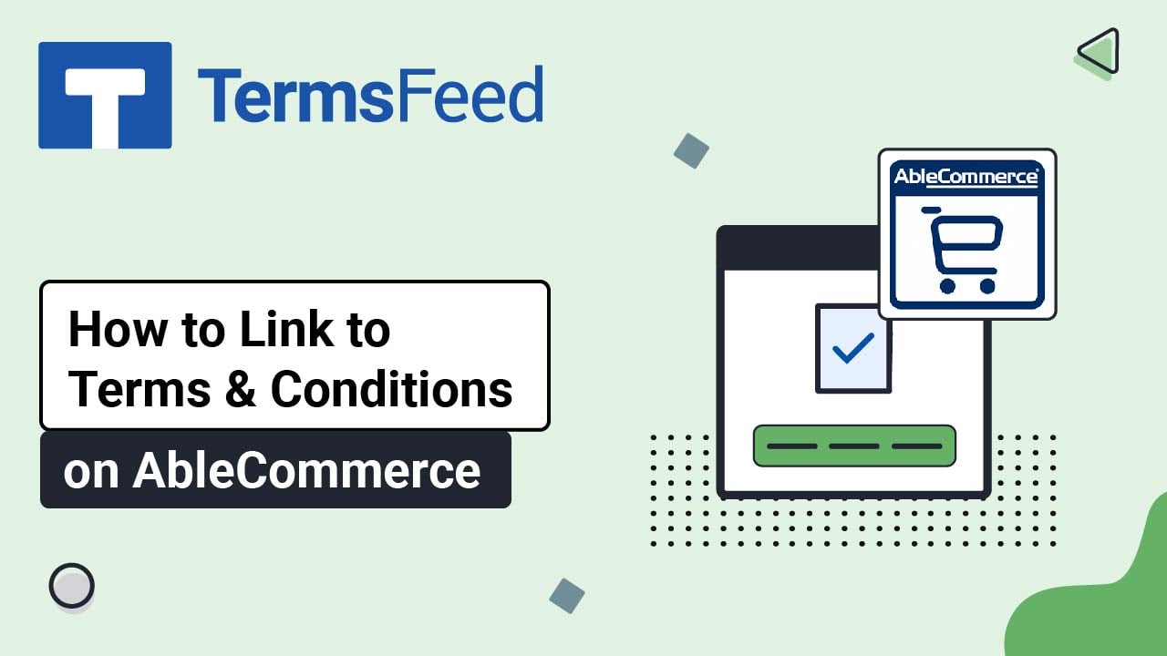 How to Link to Terms and Conditions on AbleCommerce