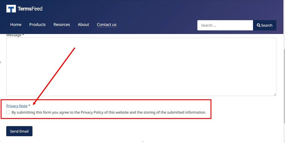 TermsFeed Joomla 4: Plugins - Plugin updates saved - The preview highlighted