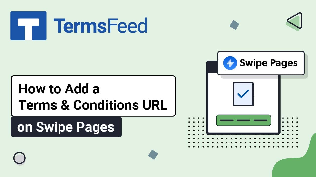 How to Add a Terms and Conditions URL on Swipe Pages