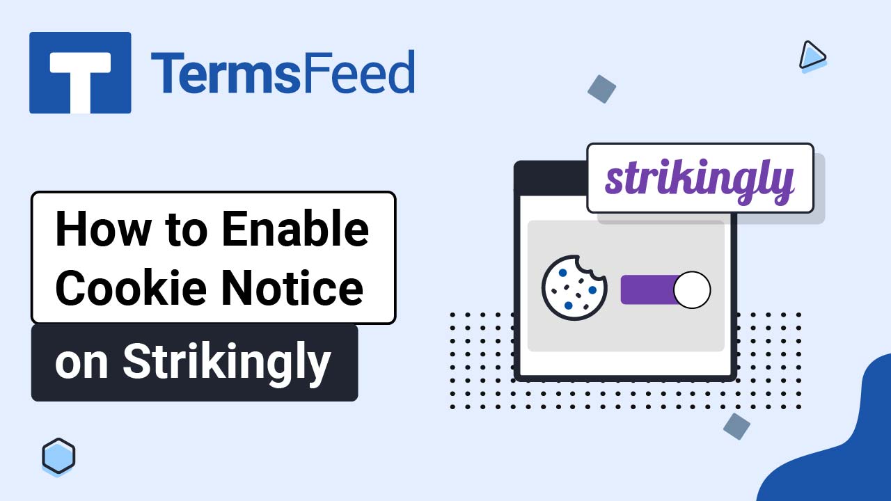 How to Enable Cookie Notice on Strikingly
