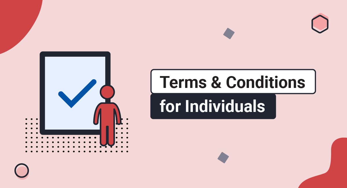 Terms & Conditions for Individuals