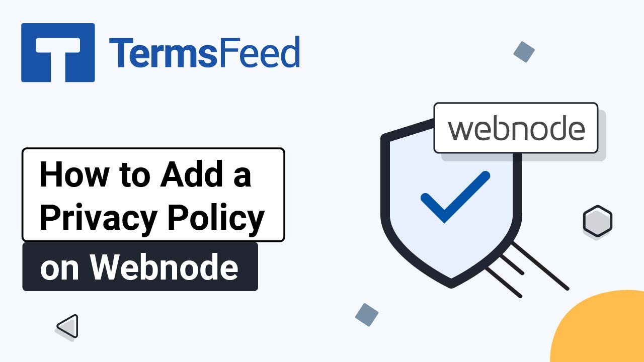 How to Add a Privacy Policy Page on Webnode