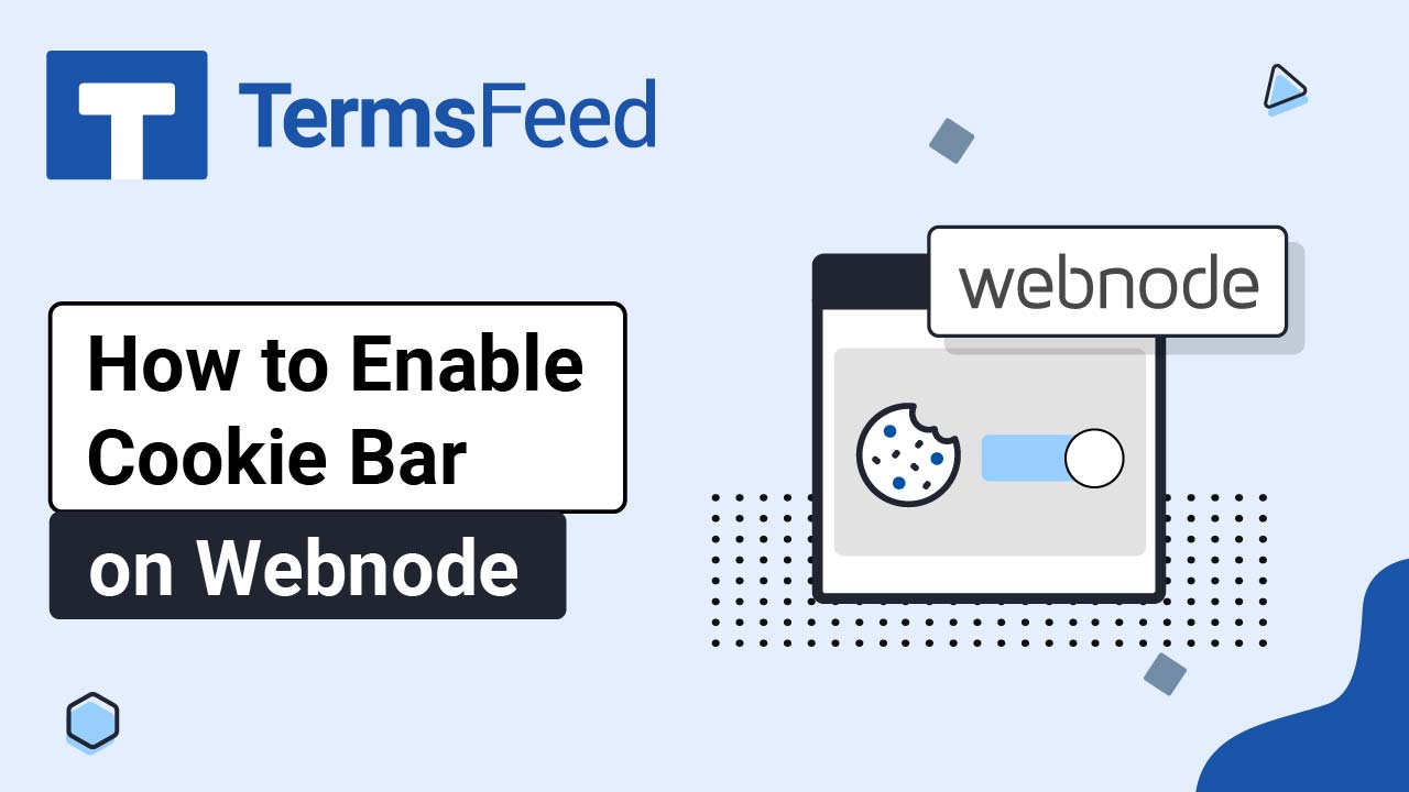 How to Enable Cookie Bar on Webnode