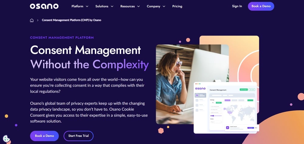Osano Consent Management Platform