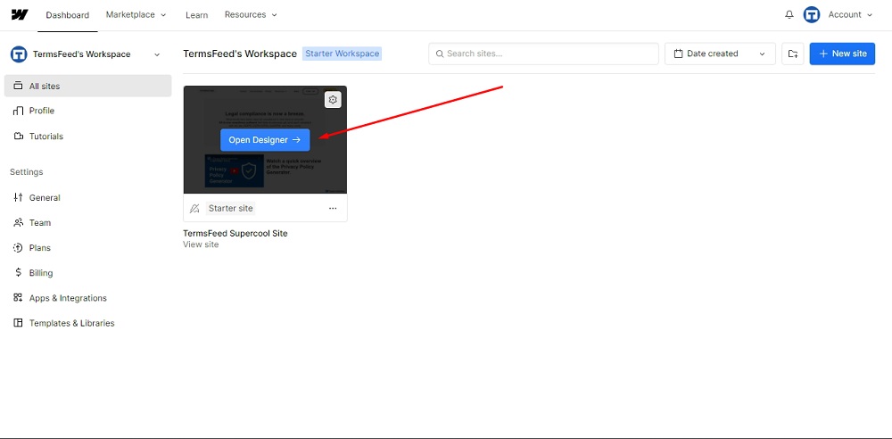 Video: How to Add a Terms and Conditions Page on Webflow - TermsFeed