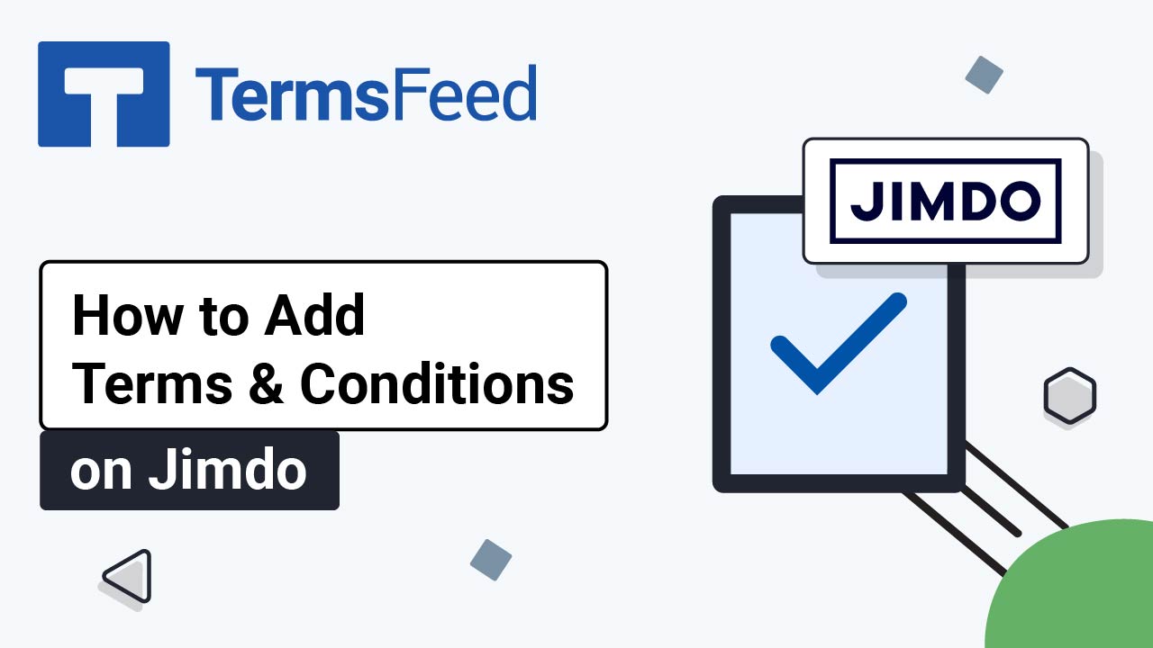 Video: How to Add a Terms and Conditions page on Jimdo - TermsFeed