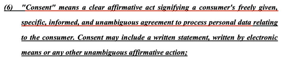 Kentucky KCDPA consent definition