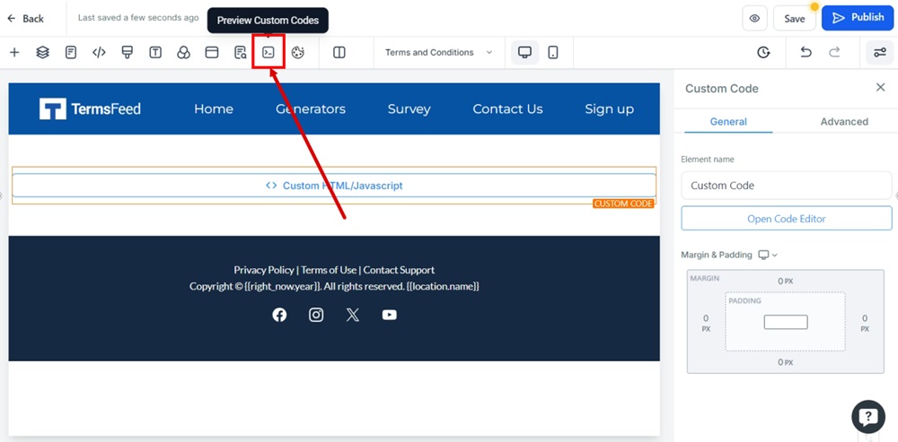Video: How to Add a Terms and Conditions Page on Modern - TermsFeed