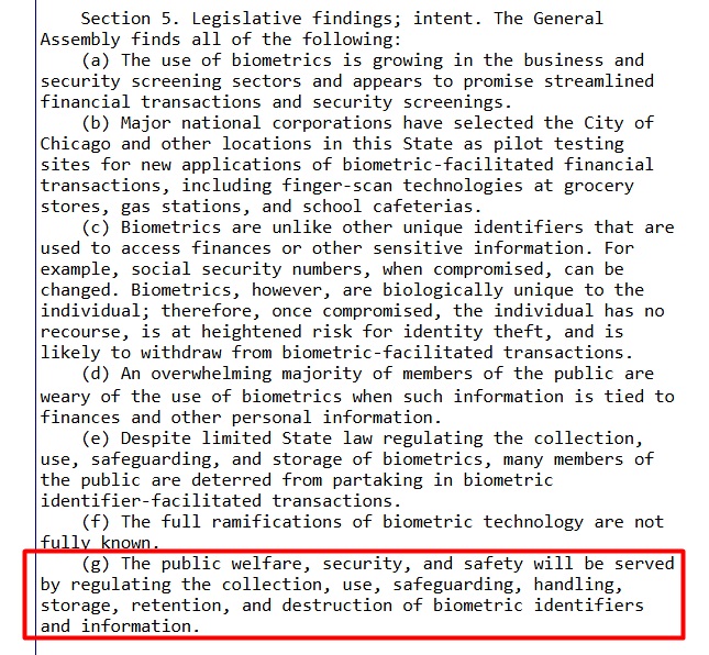 BIPA section 5