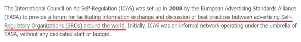 ICAS description