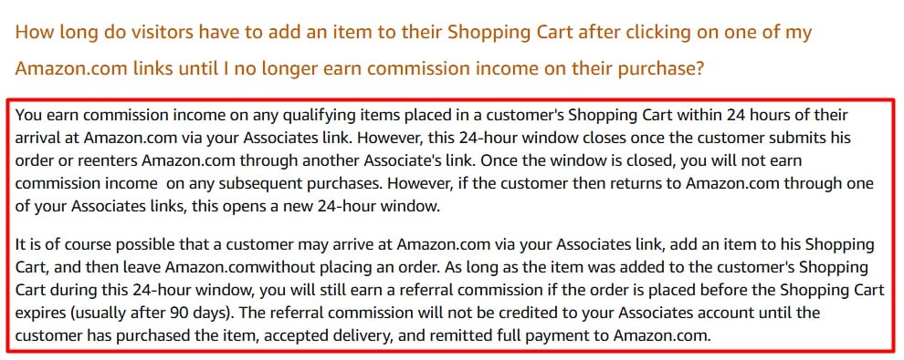 Amazon Associates Links and Commission