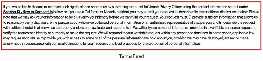 American Apparel Privacy Policy: How to exercise your privacy rights