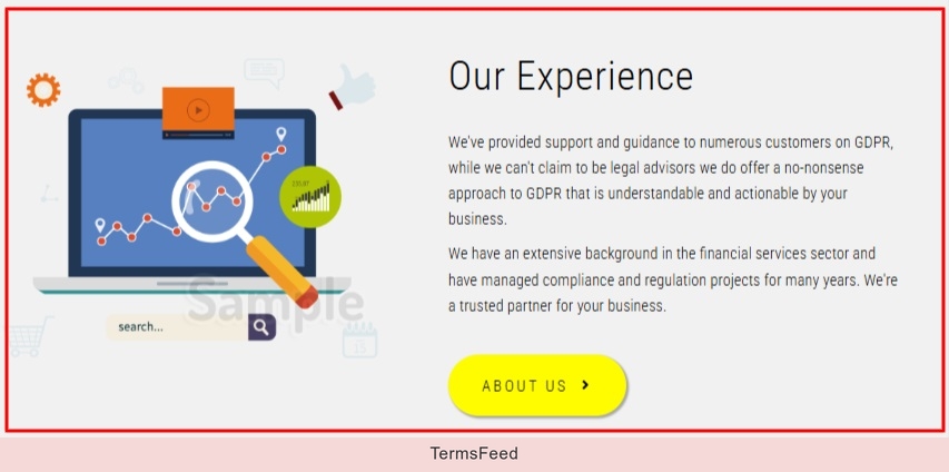 Buzz Web Design - Our Experience section