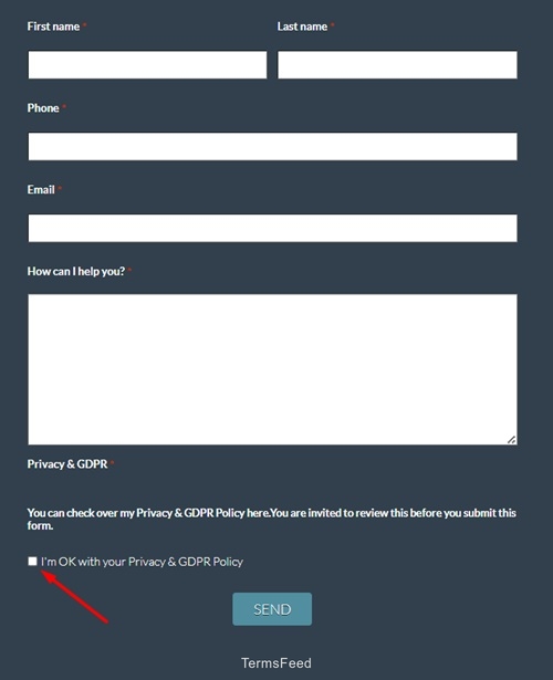 Laurence Blume Contact Form
