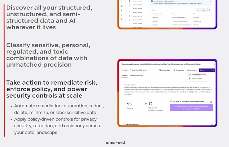 Screenshot of BigID