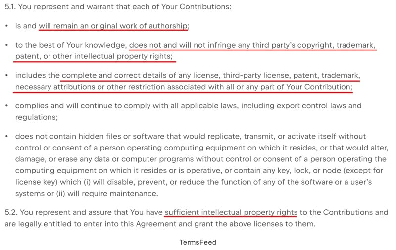 JetBrains: Contributions must not infringe third-party intellectual property rights and need complete license details