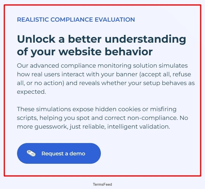 Didomi Advanced compliance monitoring evaluation