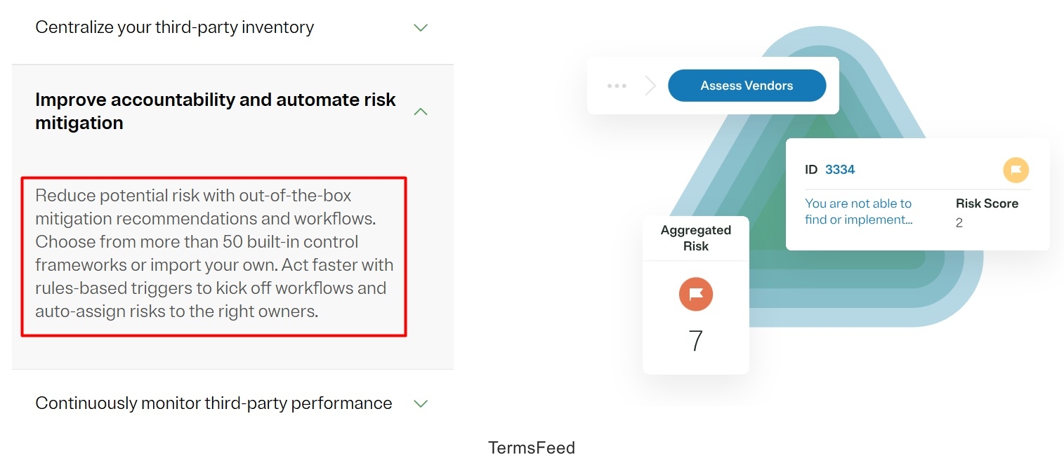OneTrust Vendor Risk Management