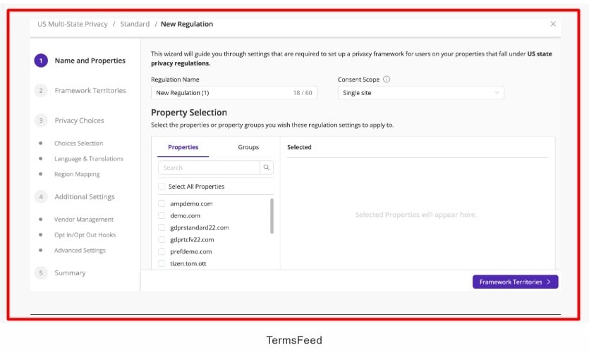 Sourcepoint Documentation - Vendor List Management - excerpt