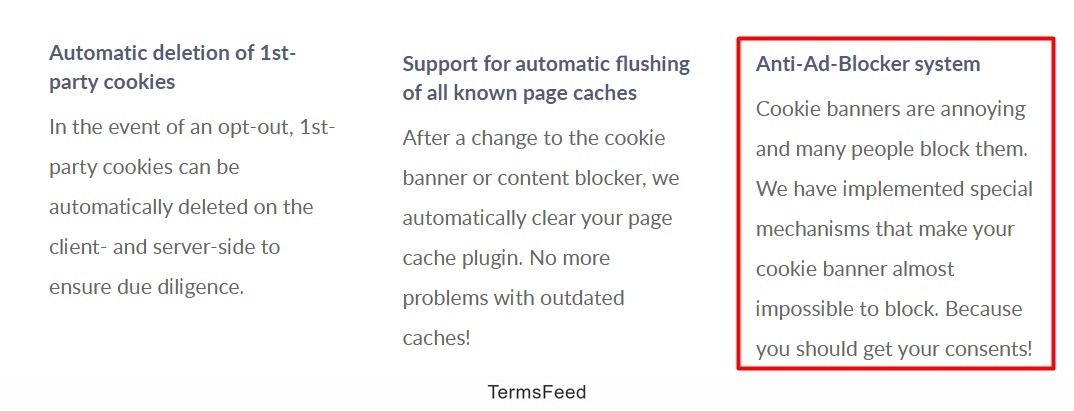 Real Cookie Banner: Anti-Ad-Blocker system