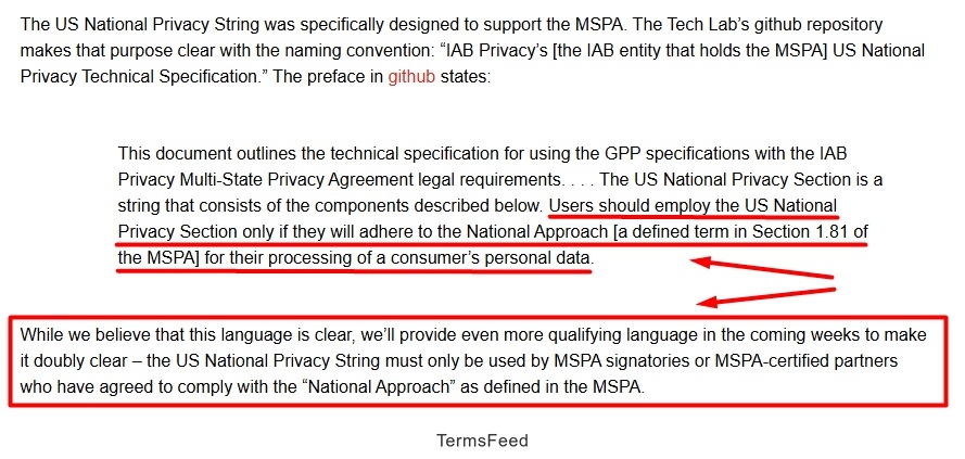 IAB blog Multi state privacy agreement and IAB GPP update